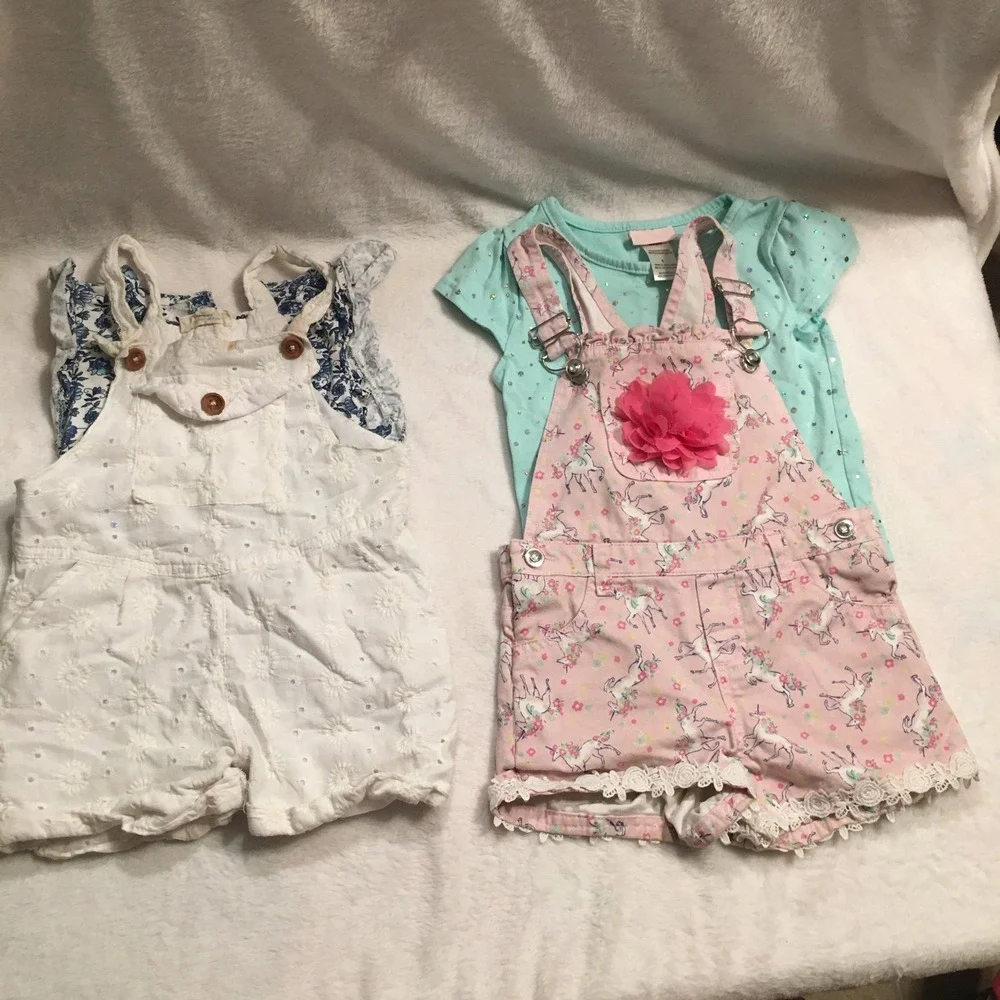 Girls overall bundle size 5